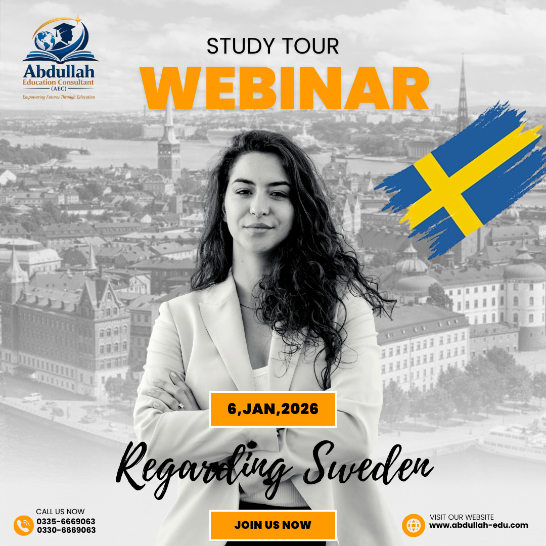 Sweden Study Webinar Flyer
